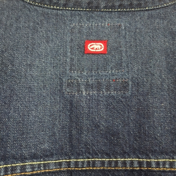 ECKO Unlimited Denim Foundry Chainstitch Denim Jacket Size XL - Picture 8 of 10